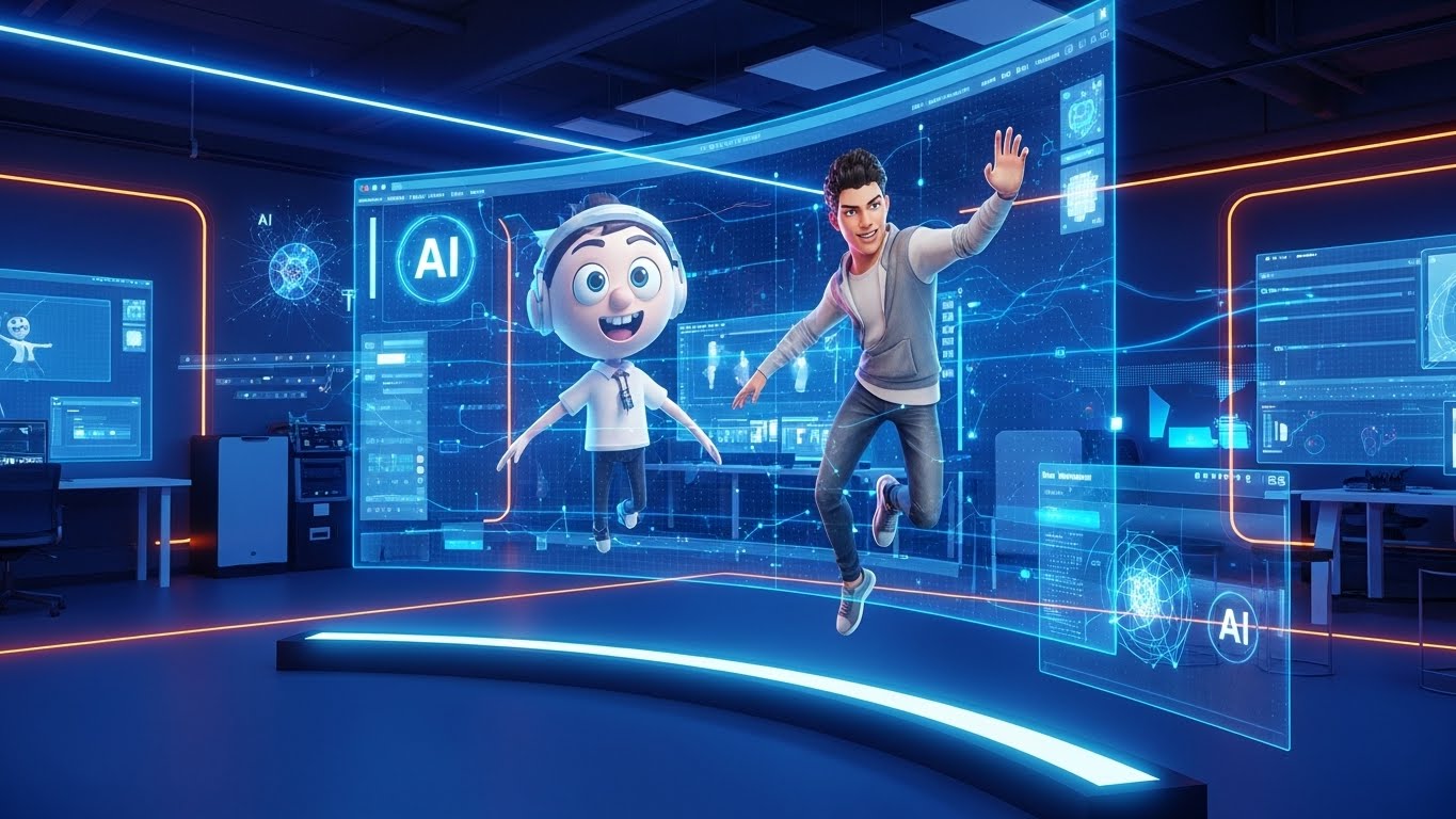 AI-Powered 2D & 3D Animation Lab